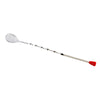 Omcan 80845 - 11" Stainless Steel Bar Spoon with Red Knob
