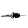 Omcan 80850 - Speed Pourer with Stainless Steel Tapered Spout/Nozzle and Black Plastic Stopper