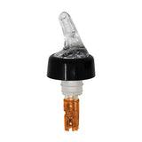 Omcan - Measured Liquor Pourer with Collar and Clear Spout - Pack of 12