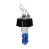 Omcan - Measured Liquor Pourer with Collar and Clear Spout - Pack of 12