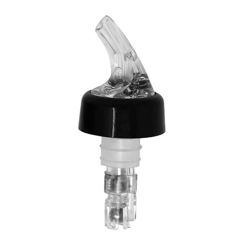 Omcan - Measured Liquor Pourer with Collar and Clear Spout - Pack of 12