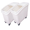 Omcan 80985 - Ingredient Bin with 79.5-Litre Capacity - Set of 2