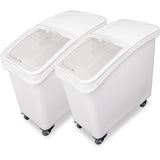 Omcan 80986 - Ingredient Bin with 102-Litre Capacity - Set of 2