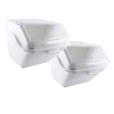 Omcan 80989 - Countertop Ingredient Bin with 45-Litre Capacity - Set of 2