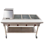 Omcan 81124 - Roll Top Cover with Handle for Steam Pan Table