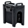 Omcan - Insulated Mobile Polyethylene Beverage Dispenser - Black
