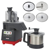 Dito Sama 602275 - Vegetable Slicer Comb.Veg.Slicer/Cutt. Mix.3.6lt s/s bowl,1800rpm+Discs, nema 5-15p