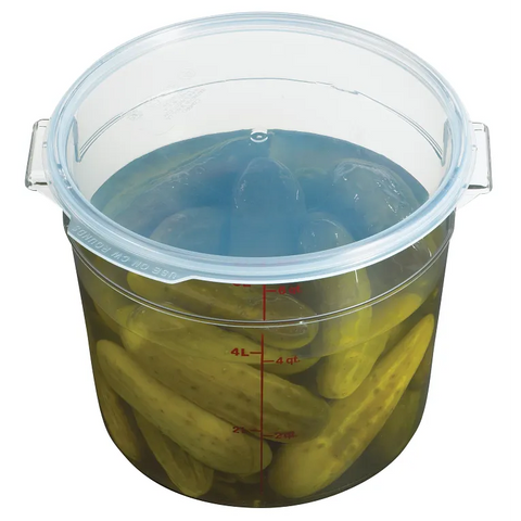 Cambro RFS6SCPP190 - Camwear® Rounds - Translucent Seal Lids