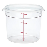 Cambro RFS6SCPP190 - Camwear® Rounds - Translucent Seal Lids