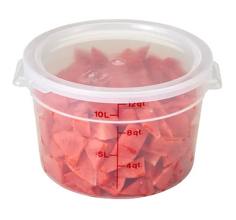 Cambro RFSC6PP190 - Classic Round Translucent Covers