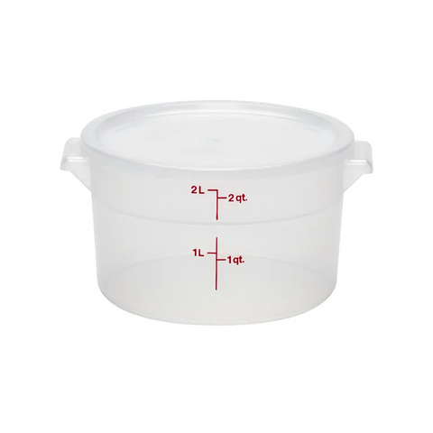 Cambro RFSC2PP190 - Classic Round Translucent Covers