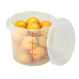 Cambro RFSC6PP190 - Classic Round Translucent Covers