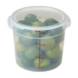 Cambro RFSC6PP190 - Classic Round Translucent Covers