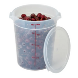 Cambro RFSC6PP190 - Classic Round Translucent Covers