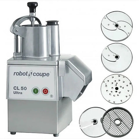 Robot Coupe - CL50E - Continuous Feed Food Processor - 1.5 HP