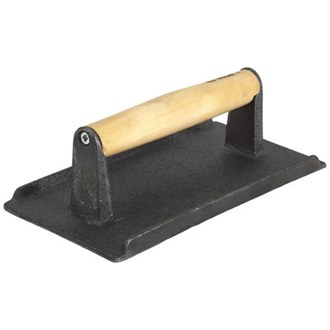 Winco SWA-2 8.25" x 4.25" Cast Iron Steak Weight 2lbs