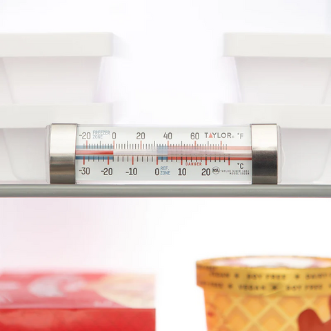 Taylor Precision 5925NFS - Horizontal Fridge/Freezer Thermometer