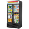 True GDM-35-HC~TSL01 - 39.5" Double Swinging Glass Door Display Cooler