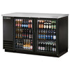 True TBB-2G-HC-LD - 58.9" Bar Cooler with Two Swinging Glass Doors