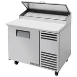 True TPP-AT-44-HC - 44.7" Refrigerated Pizza Prep Table with One Door and Alternate Top