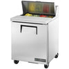 True TSSU-27-08-HC - 28" Refrigerated Prep Table with One Door