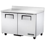 True TWT-48F-HC - 48.4" Worktop Freezer with Two Doors