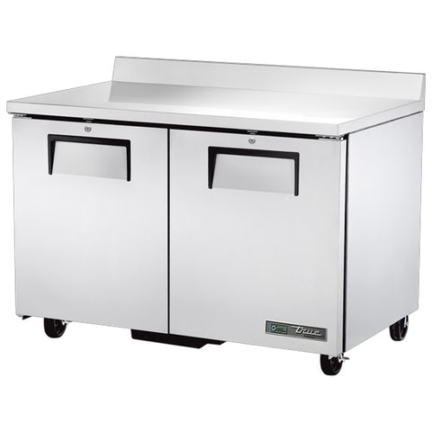 True TWT-48F-HC - 48.4" Worktop Freezer with Two Doors