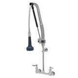 T&S Brass B-0133-CR-B8P - Wall-Mounted Pre-Rinse Assembly with 30" Pull-Down Hose