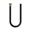 T&S Brass B-0618-01 - 30" Black Rubber Flexible Hose with Garden Hose Inlet