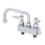 T&S Brass - Deck-Mounted Workboard Faucet with Lever Handles - Swing Nozzle