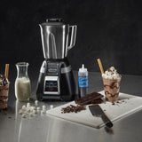 Waring Commercial BB320 - 1 HP Bar Food & Drink Blender with Touchpad Controls - 48 oz.