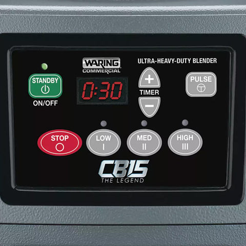 Waring Commercial CB15 - 3.75 HP Commercial Food Blender - 128 oz.