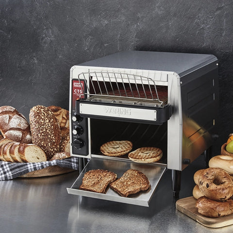 Waring Commercial CTS1000B - Commercial Conveyor Toaster - 1,000 Slices/Hour