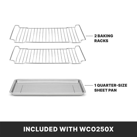 Waring Commercial WCO250X - Quarter Size Convection Oven with Roast, Broil, and Bake Functions - 3 Shelves