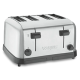 Waring Commercial WCT708CND  - Four Slot Commercial Pop-Up Toaster - 225 Slices/Hour