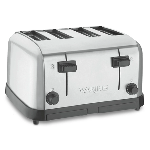 Waring Commercial WCT708CND  - Four Slot Commercial Pop-Up Toaster - 225 Slices/Hour
