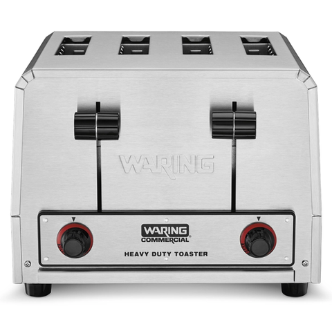 Waring Commercial WCT800RC  - Four Slot Commercial Pop-Up Toaster - 300 Slices/Hour