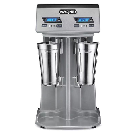Waring Commercial WDM240TX - Double Spindle Drink Mixer with Three Speeds & Timer