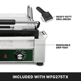 Waring Commercial WFG275TX - 14" x 14" Smooth Panini Grill with Programmable Timer