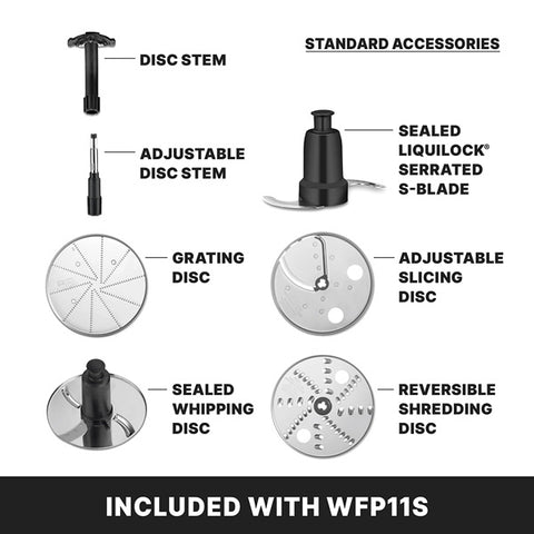 Waring Commercial WFP11S - 2.5 Qt. Food Processor - 3/4 HP
