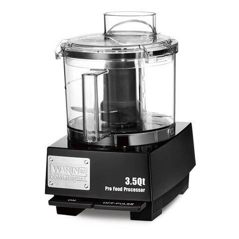 Waring Commercial WFP14SW - 3.5 Qt. Food Processor with Flat Lid - 1 HP