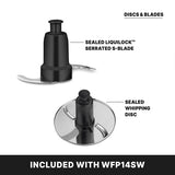 Waring Commercial WFP14SW - 3.5 Qt. Food Processor with Flat Lid - 1 HP