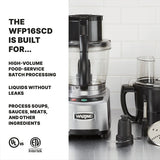 Waring Commercial WFP16SCD - 4 Qt. Combination Food Processor with Dicing - 2 HP