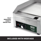 Waring Commercial WGR140X - 14" Electric Griddle - 120v, 1.8 kW