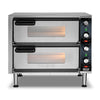Waring Commercial WPO350 - Electric Countertop Pizza Double Deck Oven - 14" x 14" x 3.5" Deck