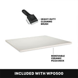 Waring Commercial WPO500 - Electric Countertop Pizza Deck Oven - 18" x 18" x 4" Deck