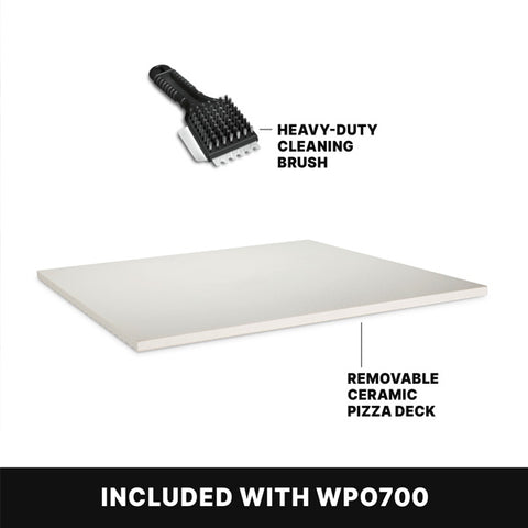 Waring Commercial WPO700 - Electric Double Deck Single Chamber Countertop Pizza Oven - 18" x 18" Decks