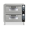 Waring Commercial WPO750 - Electric Double Deck Countertop Pizza Oven - 18" x 18" x 4" Decks