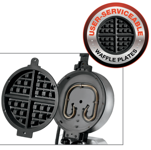 Waring Commercial WW180X - Single Belgian Waffle Maker - 120v