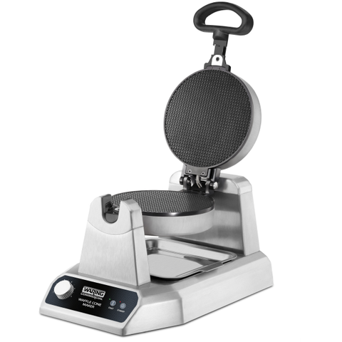 Waring Commercial WWCM180 - Single Waffle Cone Maker - 120v, Rotary